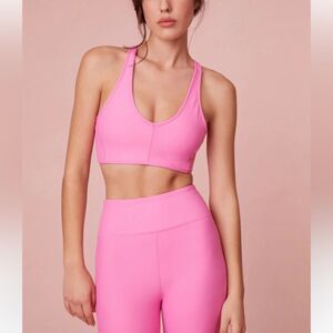 Solange Sports Bra | Aurora Pink